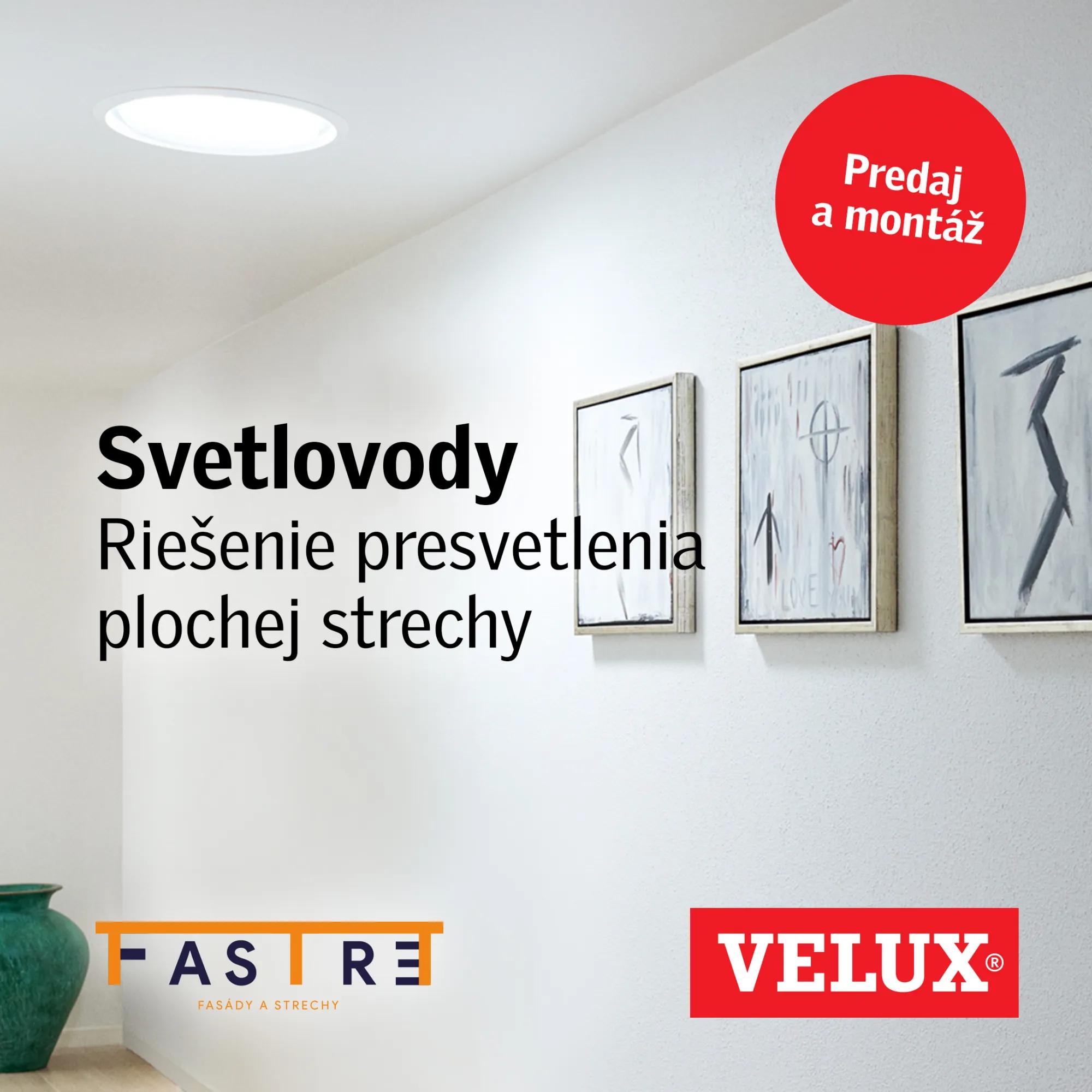 Strešné okná Velux