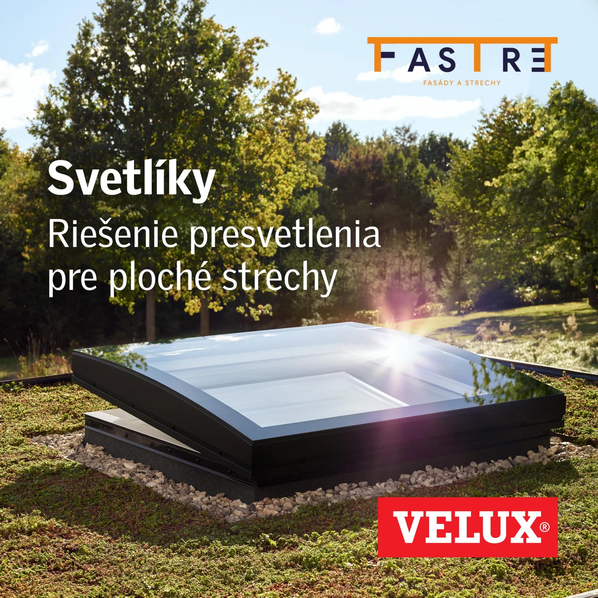 Strešné okná Velux